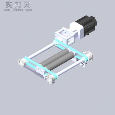 皮带往返工作 3D模型