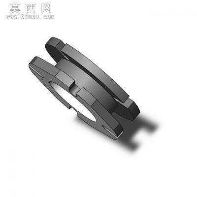 NMRV25型蜗轮蜗杆减速机 3D模型