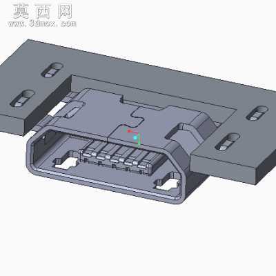 micro USB 接口大全 3D模型