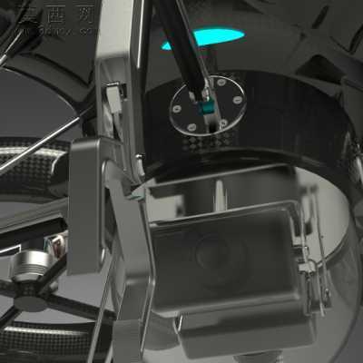 四轴航拍飞行器 3D模型