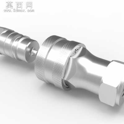 液压快速接头 3D模型