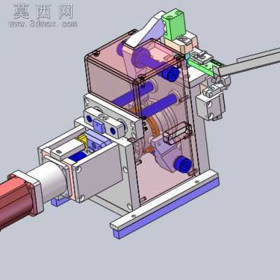 经典的凸轮插针机构 3D模型