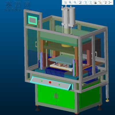 foring mechine ��ȴ�豸 3Dģ��