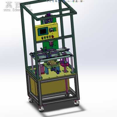 超音波焊接测漏自动化一体杯子生产线 3D模型