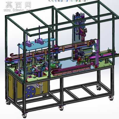 超音波焊接测漏自动化一体杯子生产线 3D模型