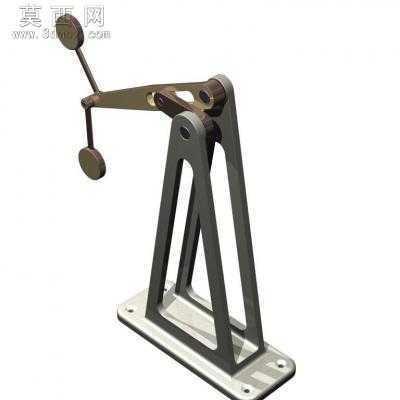惠特沃思钟摆inventor结构模型 3D模型