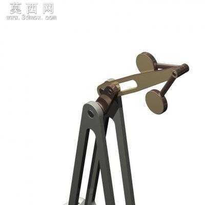 惠特沃思钟摆inventor结构模型 3D模型