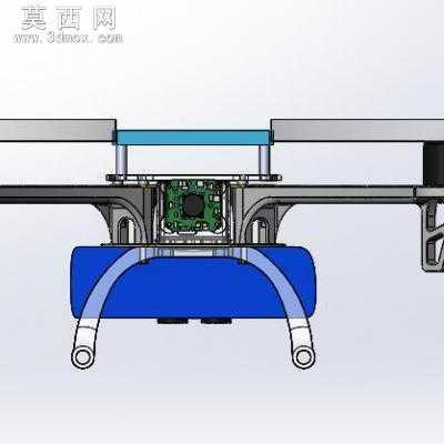 美国国家科学基金会挑战杯的无人机模型 3D模型