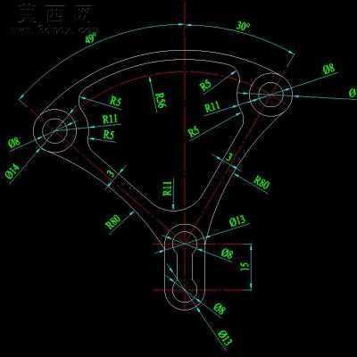 CAD练手图 CAD图纸