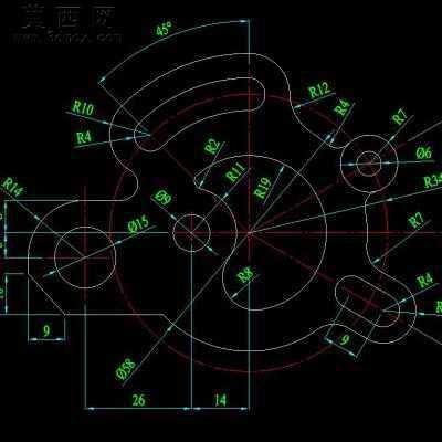 CAD练手图 CAD图纸
