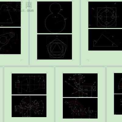 CAD练手图 CAD图纸