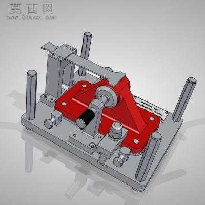 钻床夹具模型 3D模型