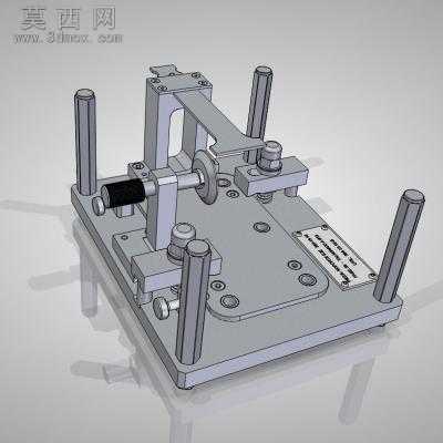 钻床夹具模型 3D模型