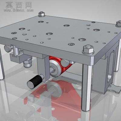 钻床夹具模型 3D模型