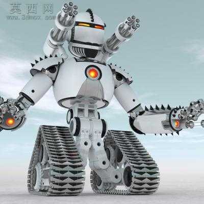 履带式终结者3D模型 3D模型