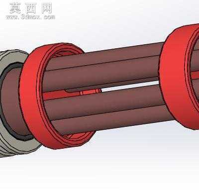 履带式终结者3D模型 3D模型