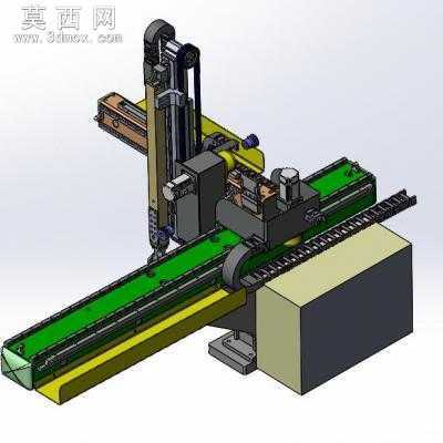 伺服三轴机械手 3D模型