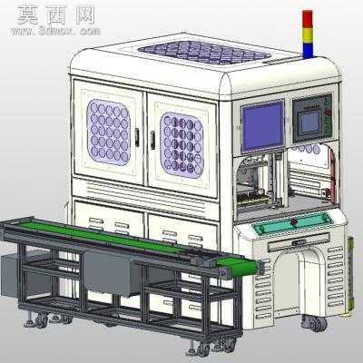 键帽自动组装机 3D模型