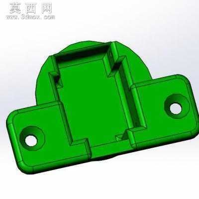 百隆铰链 3D模型