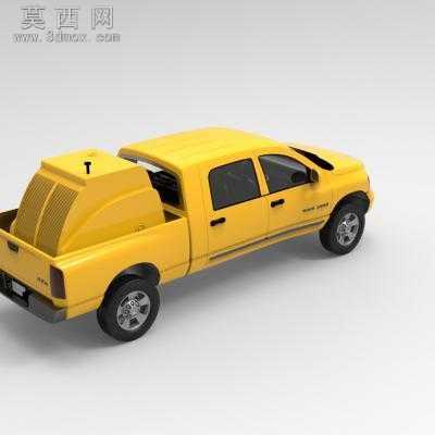 皮卡动力站 3D模型