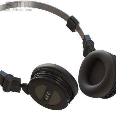 AKG-K404����ģ�� 3Dģ��