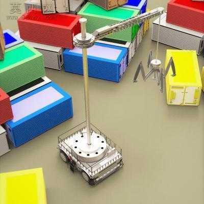 ������AGV���ص��� 3Dģ��