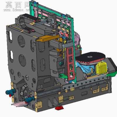 ���꼪����dmu80p����������ӹ����� 3Dģ��