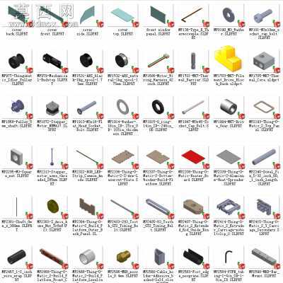 makerbot3D��ӡ����ϸ���ͼ 3Dģ��