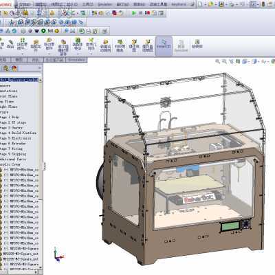 makerbot3D��ӡ����ϸ���ͼ 3Dģ��