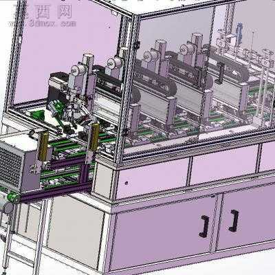 全自动焊锡机实用型非标自动化机器 3D模型