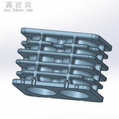 161B型百马力压缩机模型 3D模型