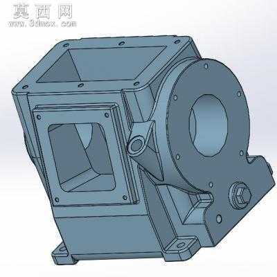 161B型百马力压缩机模型 3D模型
