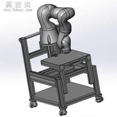 KUKA 七轴协作机器人iiwa模型 3D模型