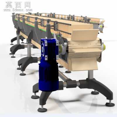 传送带,输送带 3D模型