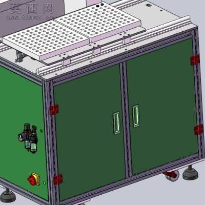 CNC���س��������ϻ�е�ַǱ��豸 3Dģ��
