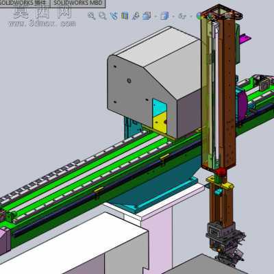CNC���س��������ϻ�е�ַǱ��豸 3Dģ��