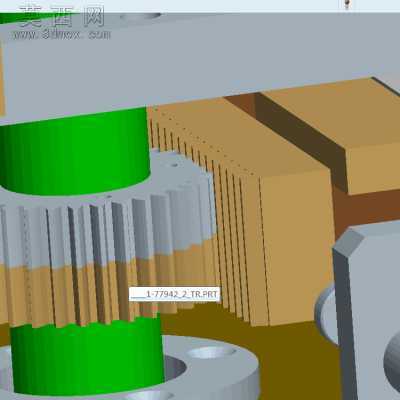 机械手模内取料带旋转和切水口一体机设备 3D模型