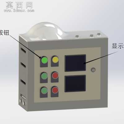 弯角可调分拣机 3D模型