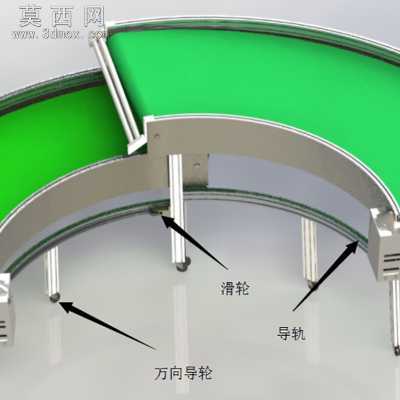 弯角可调分拣机 3D模型