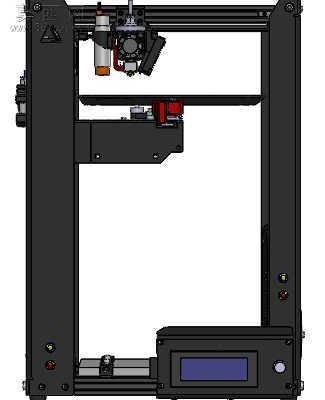 EAGLEmake EM1-Pro 3D打印机 3D模型