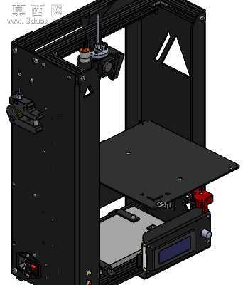 EAGLEmake EM1-Pro 3D打印机 3D模型