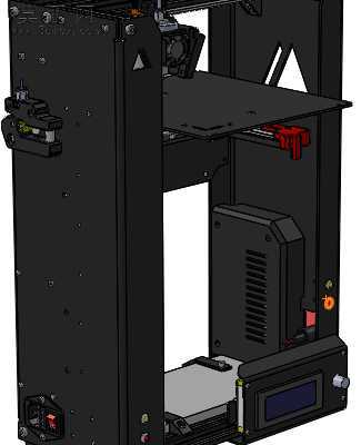 EAGLEmake EM1-Pro 3D打印机 3D模型