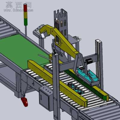 �Ǳ��Զ���װ����ط�����ˮ�� 3Dģ��