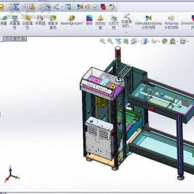SMT��ˮ������ʽ�豸��PCB���ϰ���Ӳ�̨ 3Dģ��