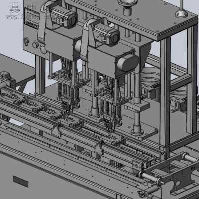 已经投产的全自动锁螺丝机、实用型锁螺丝机 3D模型