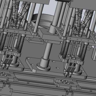 已经投产的全自动锁螺丝机、实用型锁螺丝机 3D模型