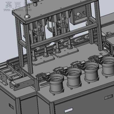 已经投产的全自动锁螺丝机、实用型锁螺丝机 3D模型