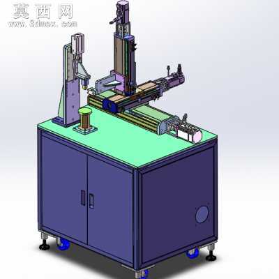 三轴焊接机 3D模型