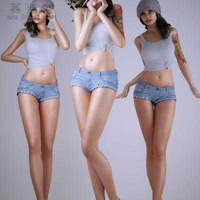 ����ʵ��3dmax��Ůģ