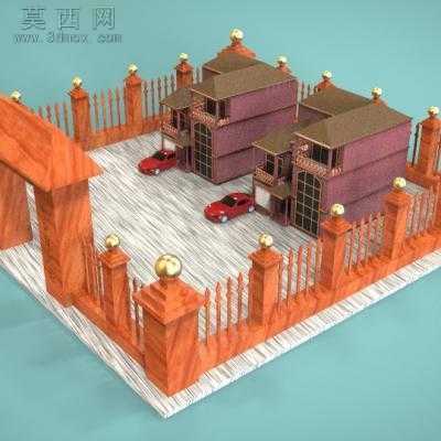 书香门第,模型 3D模型